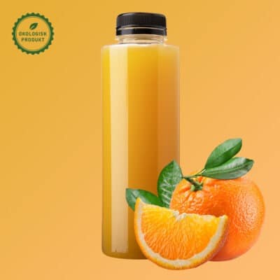 Økologisk appelsinjuice - orange premium - blodappelsin